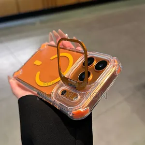 Airbag Metal Lens Bracket Phone Case for iPhone 15-16pro Pro Max