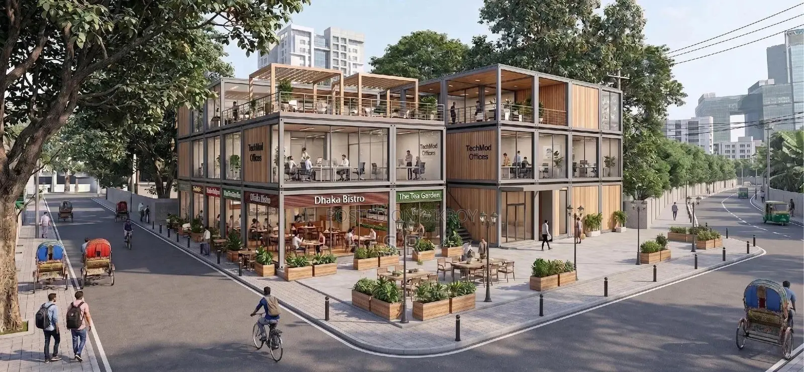 Tejgaon - Gulshan Complex Area Rental (Prefabricated on Demand)