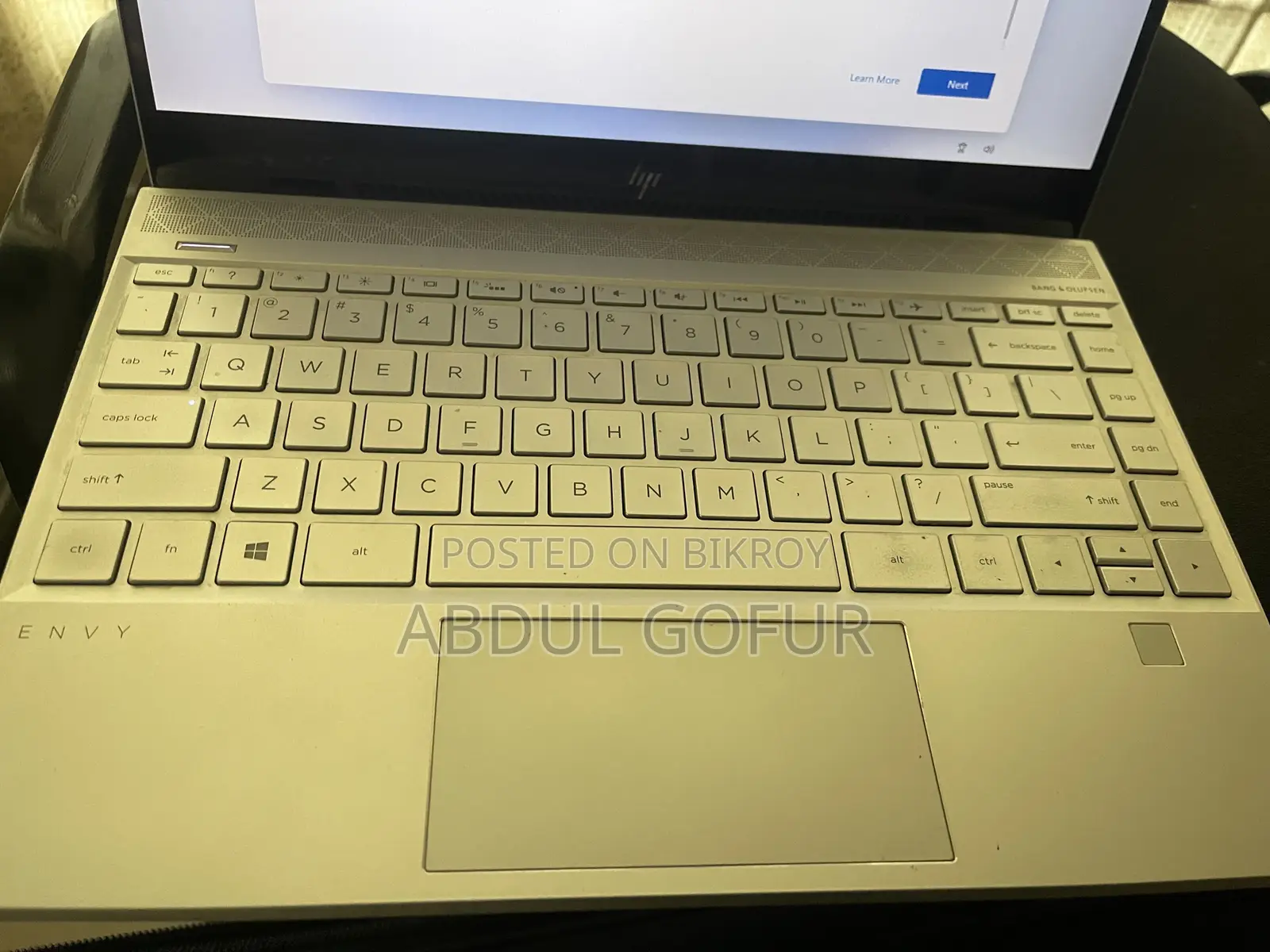 Laptop HP Envy 13 8GB Intel Core i5 HDD 256GB