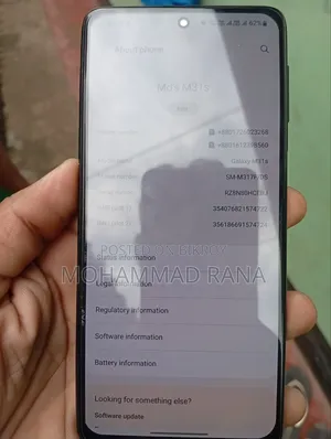 Samsung Galaxy M31s 128 GB Silver