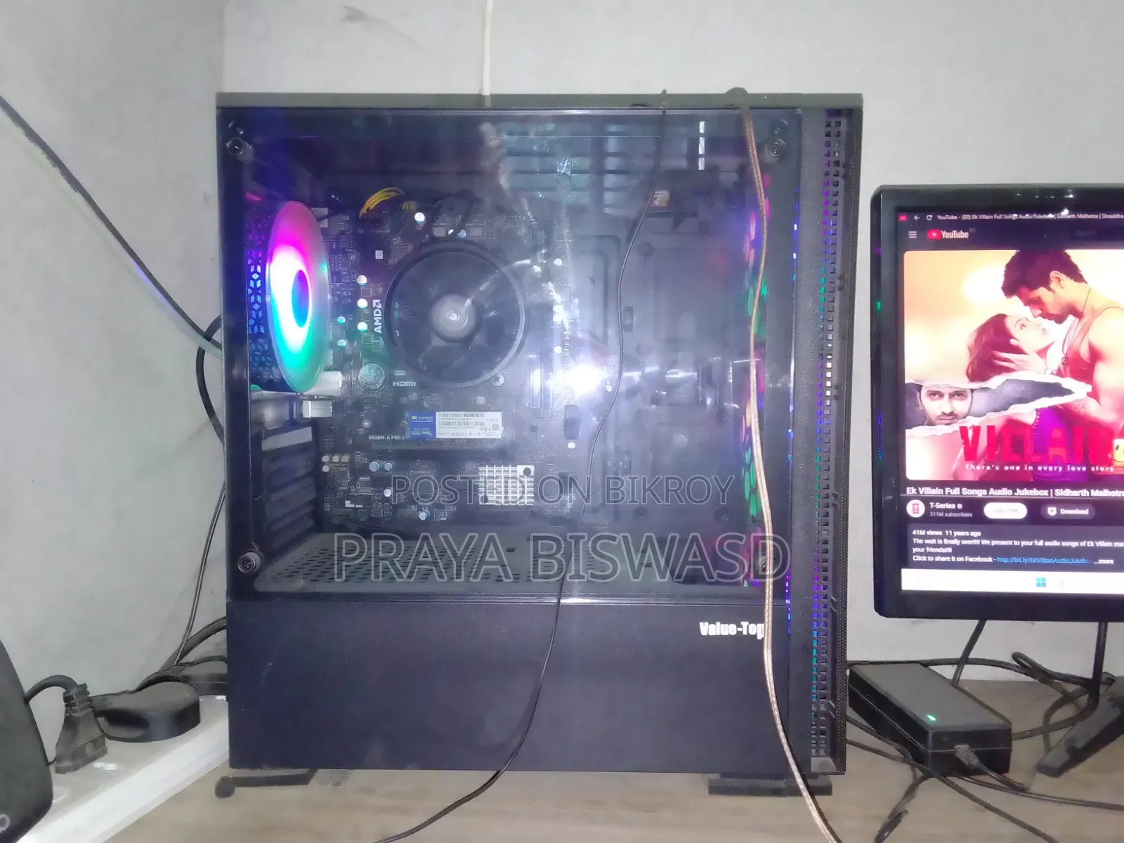 Desktop Computer 16GB AMD Ryzen 7 SSD 512GB