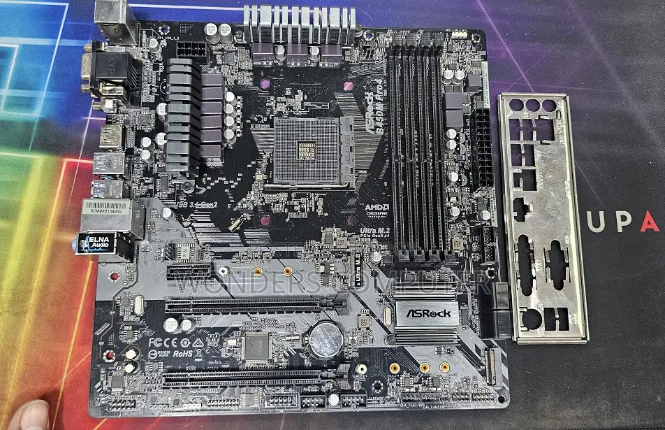 ASRock B450M PRO4 R2.0 AM4 AMD Promontory B450 Micro ATX Motherboard
