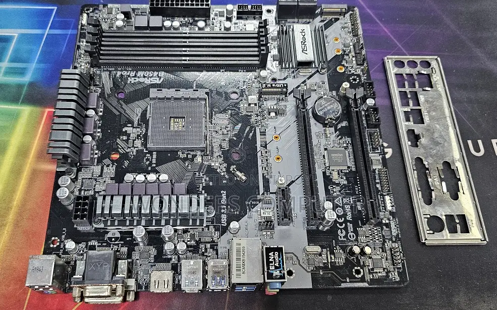 ASRock B450M PRO4 R2.0 AM4 AMD Promontory B450 Micro ATX Motherboard