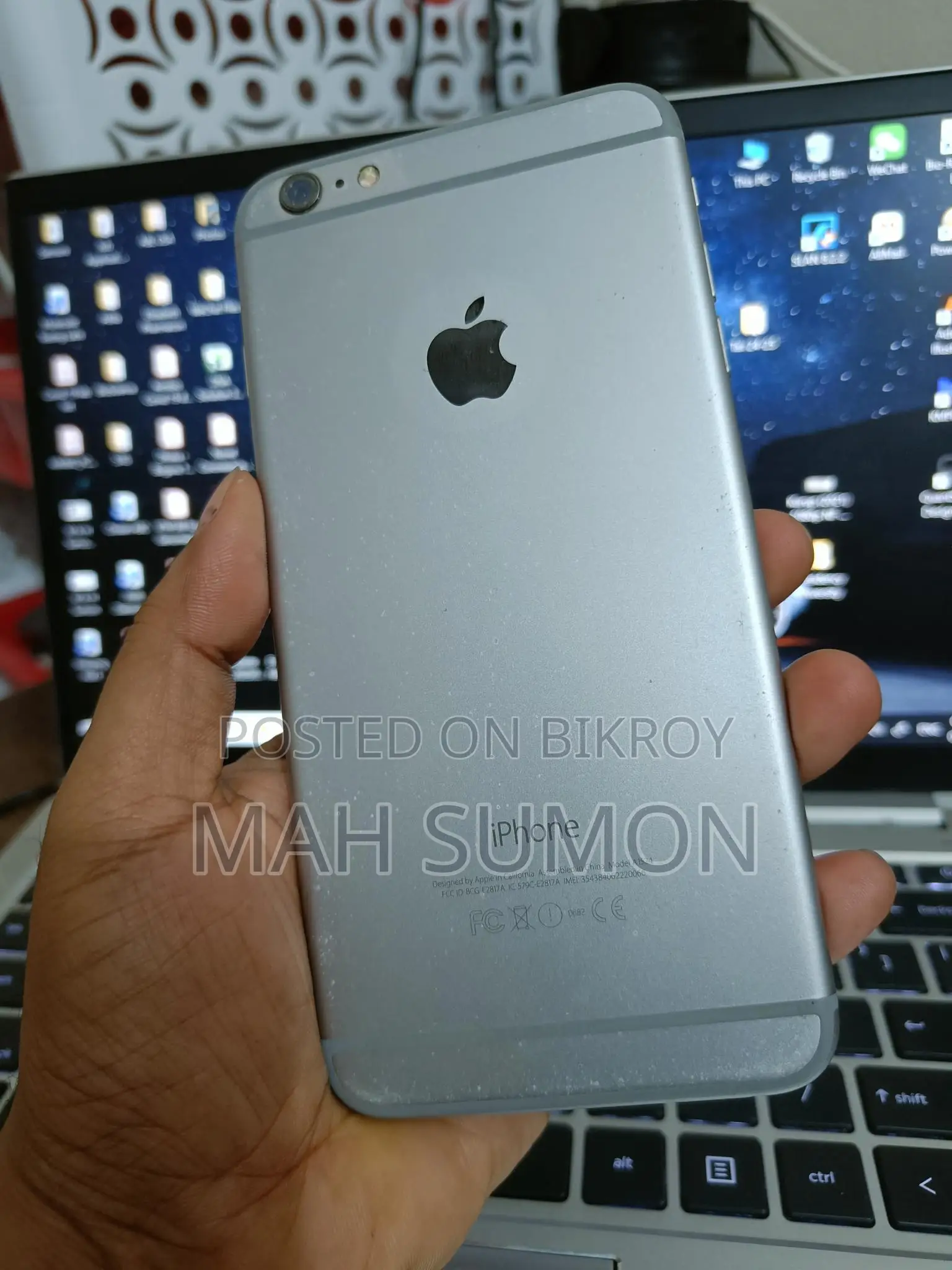 Apple iPhone 6 Plus Silver (Used)