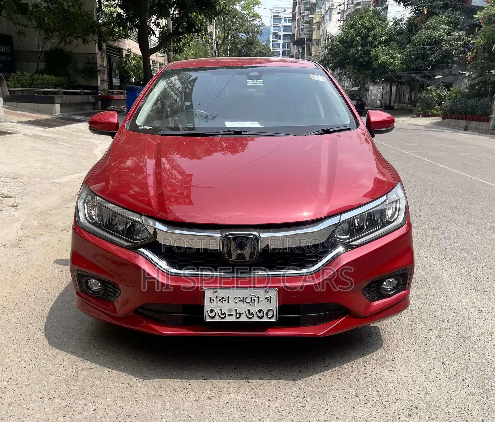 Honda Grace 1.5 Hybrid AWD 2019 Red