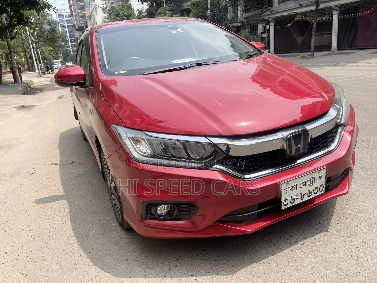 Honda Grace 1.5 Hybrid AWD 2019 Red
