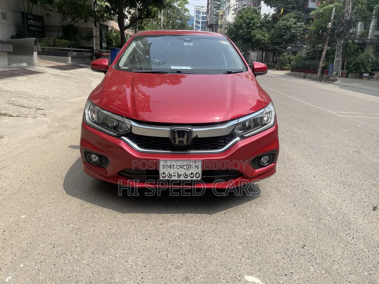 Honda Grace 1.5 Hybrid AWD 2019 Red