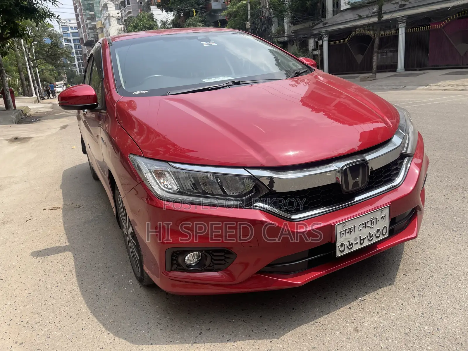 Honda Grace 1.5 Hybrid AWD 2019 Red