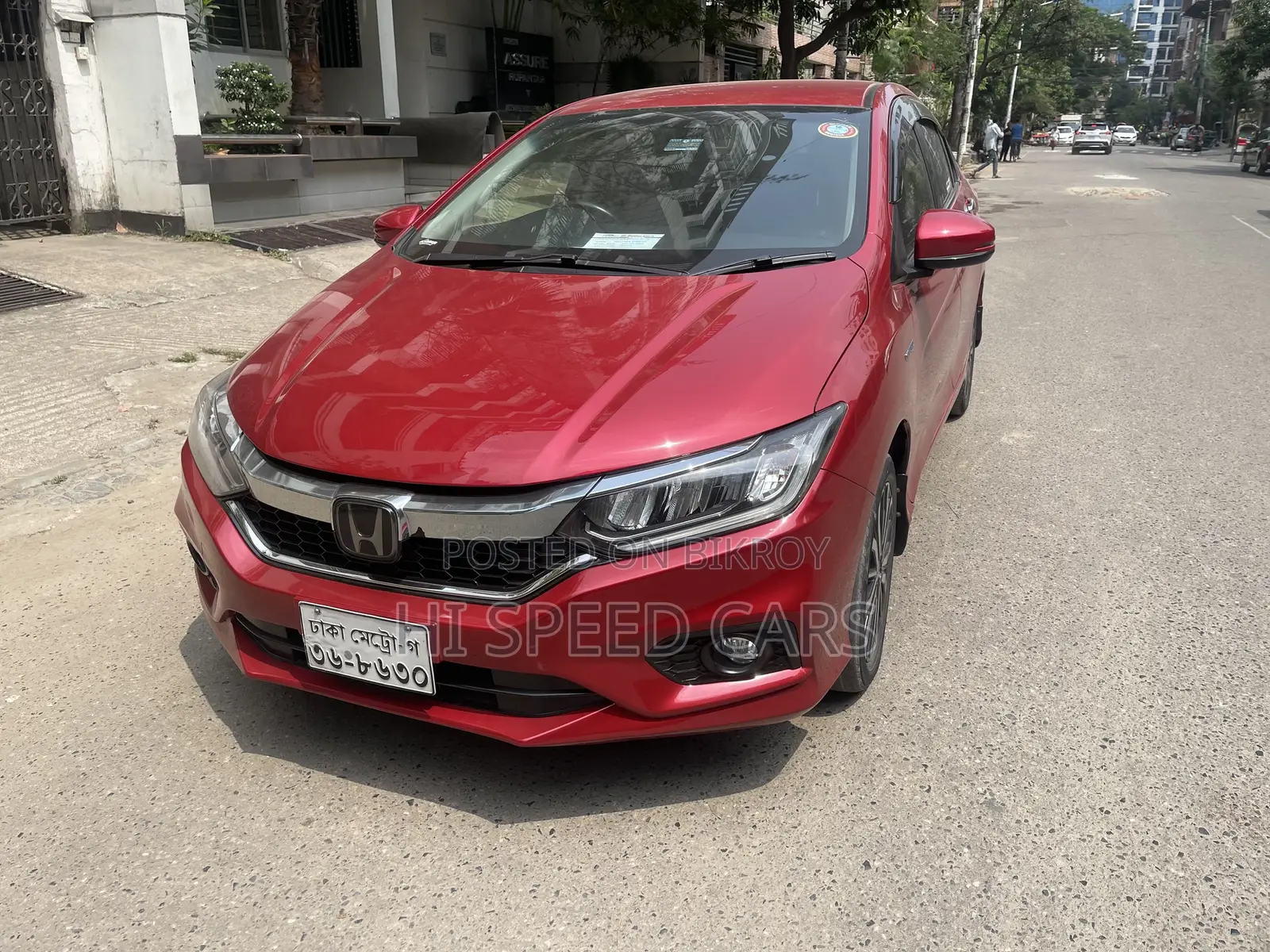 Honda Grace 1.5 Hybrid AWD 2019 Red