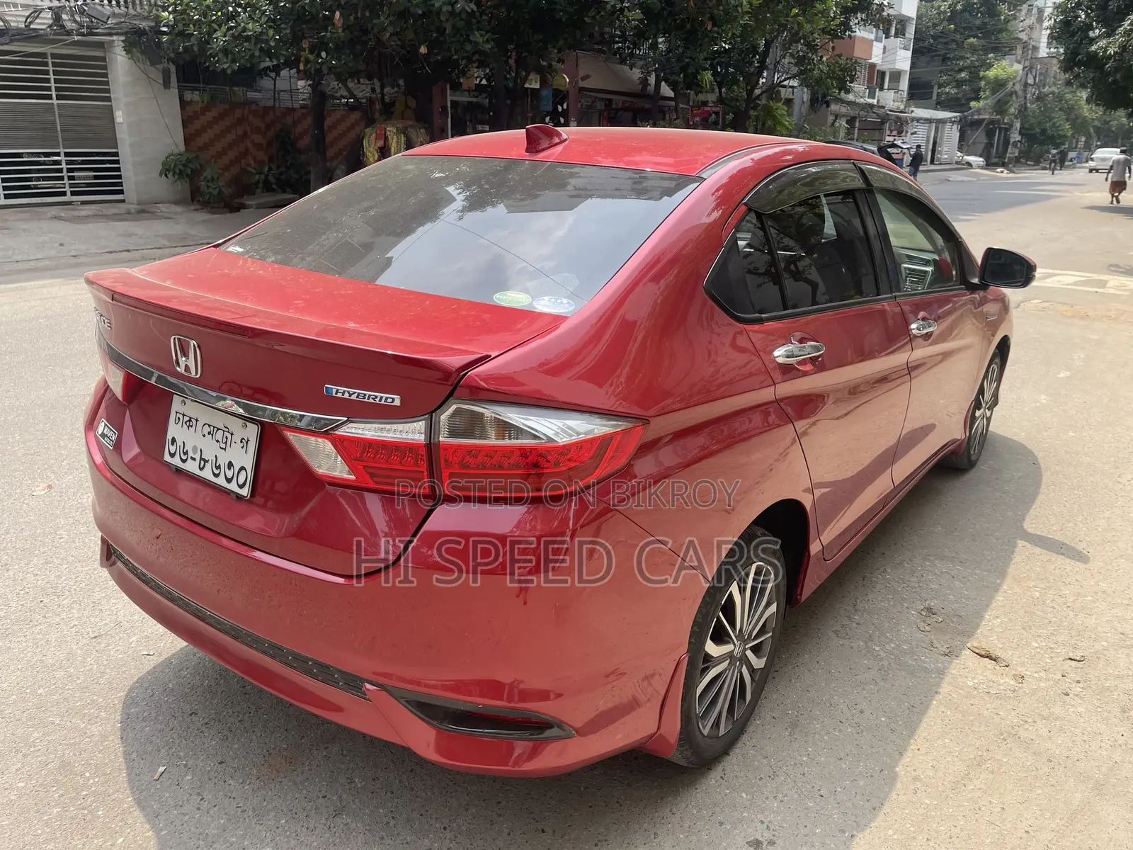 Honda Grace 1.5 Hybrid AWD 2019 Red