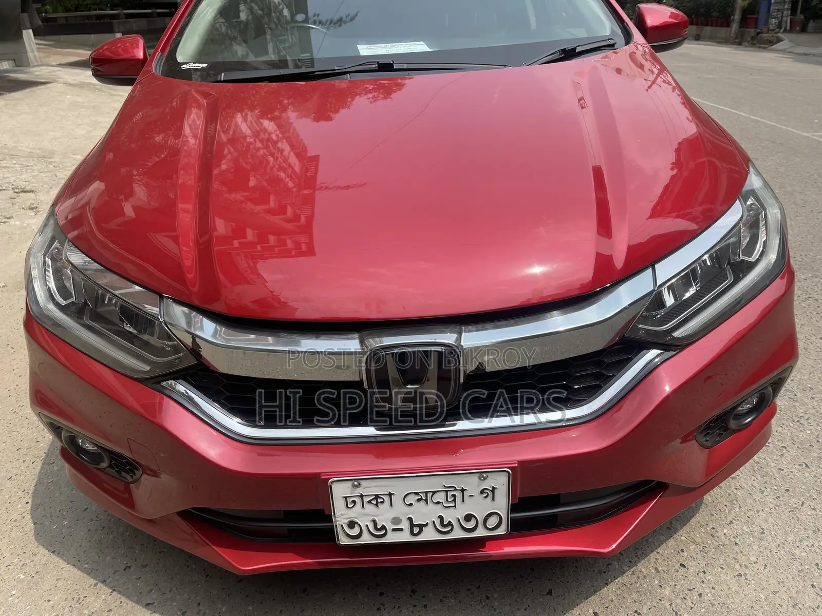 Honda Grace 1.5 Hybrid AWD 2019 Red