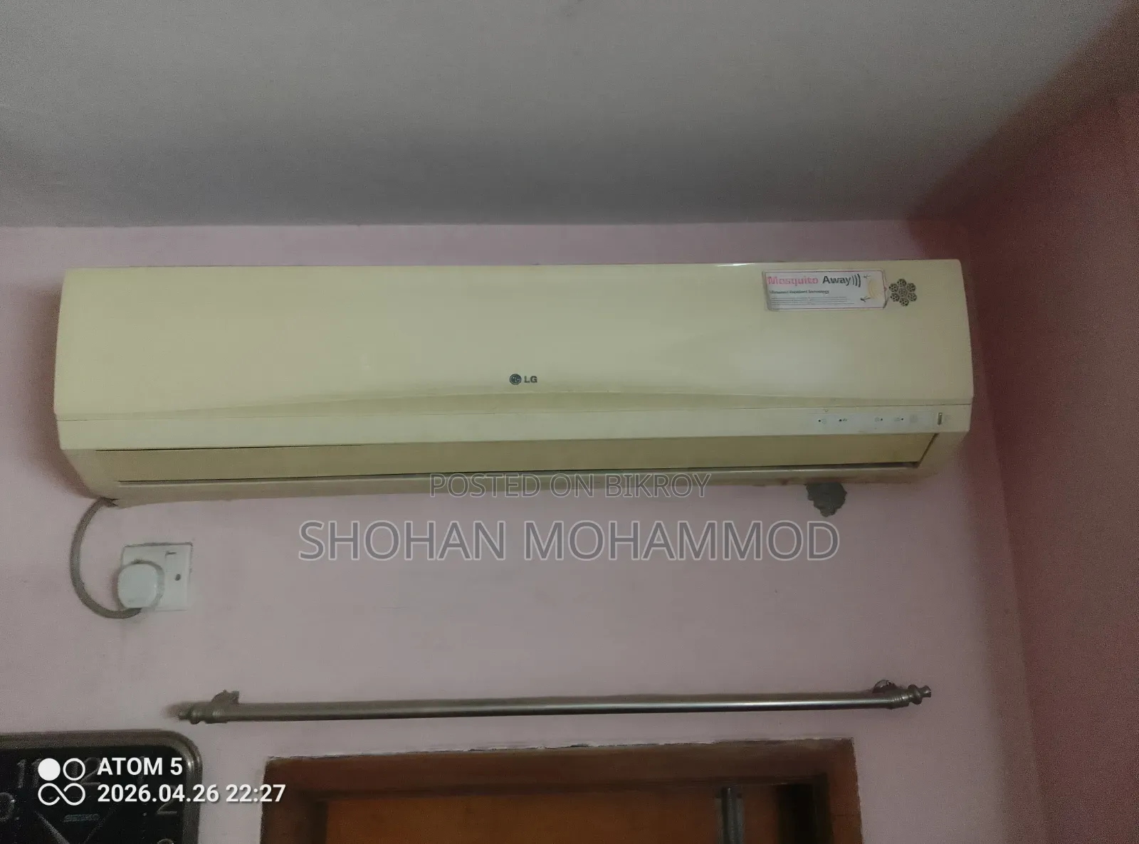 1.5 Ton LG Brand AC