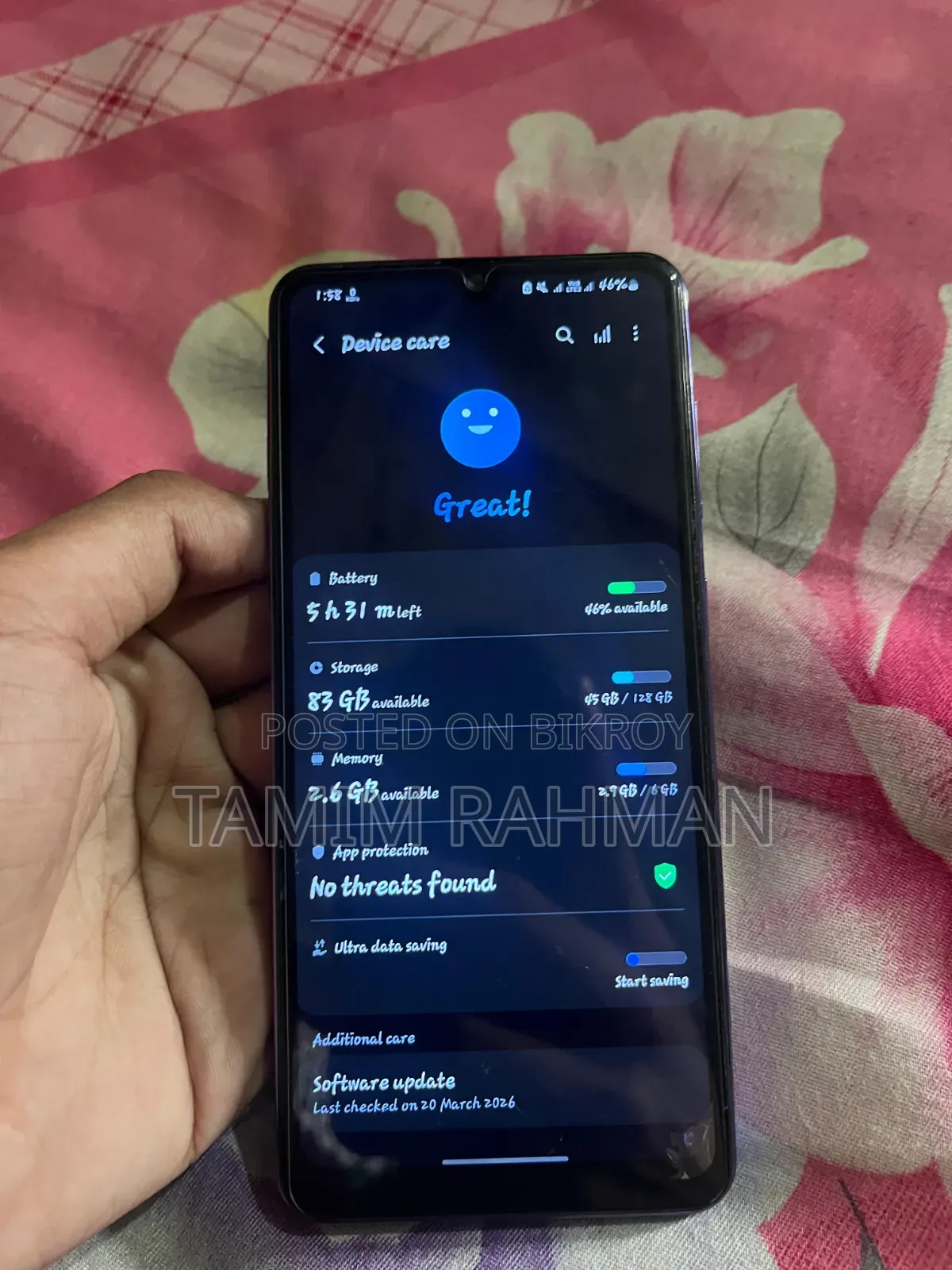 Samsung Galaxy A31 128 GB Blue