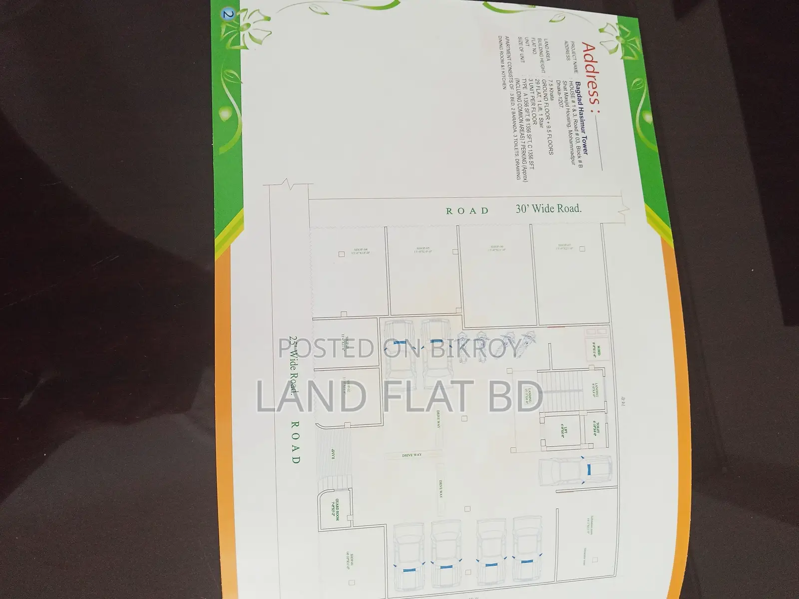 ON GOING @ FLAT SALE 1365 SFT CHAD UDDAN