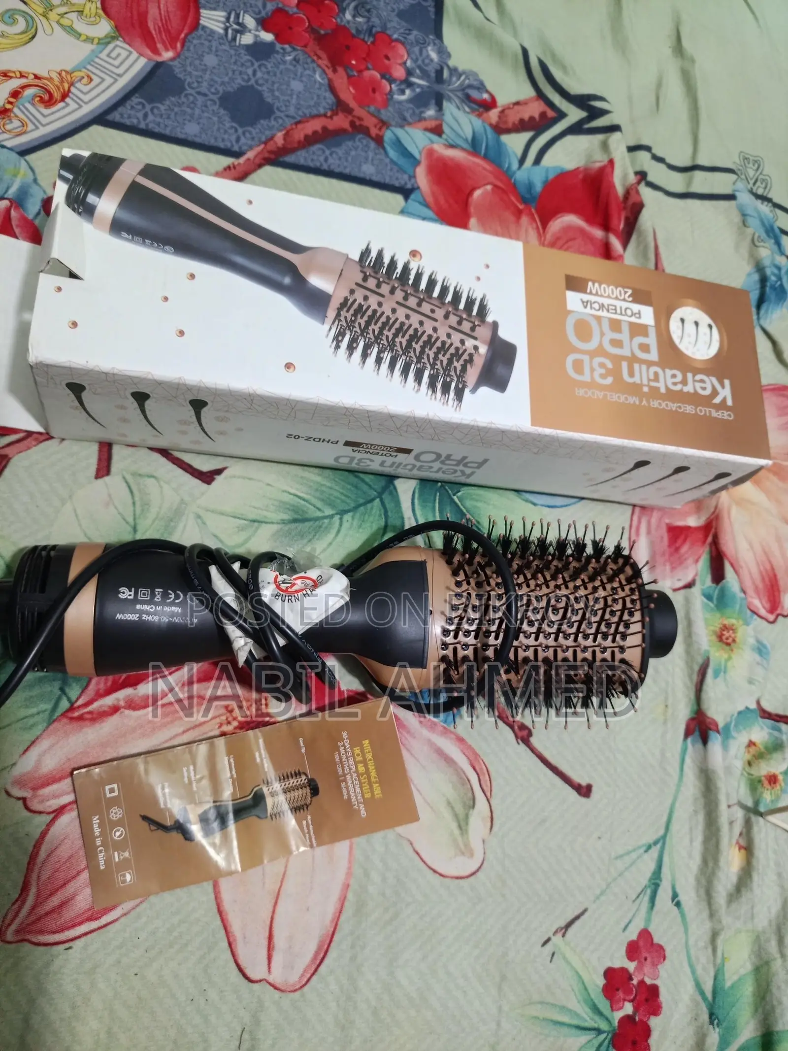 Keratin 3d Pro Potencia 2000w
