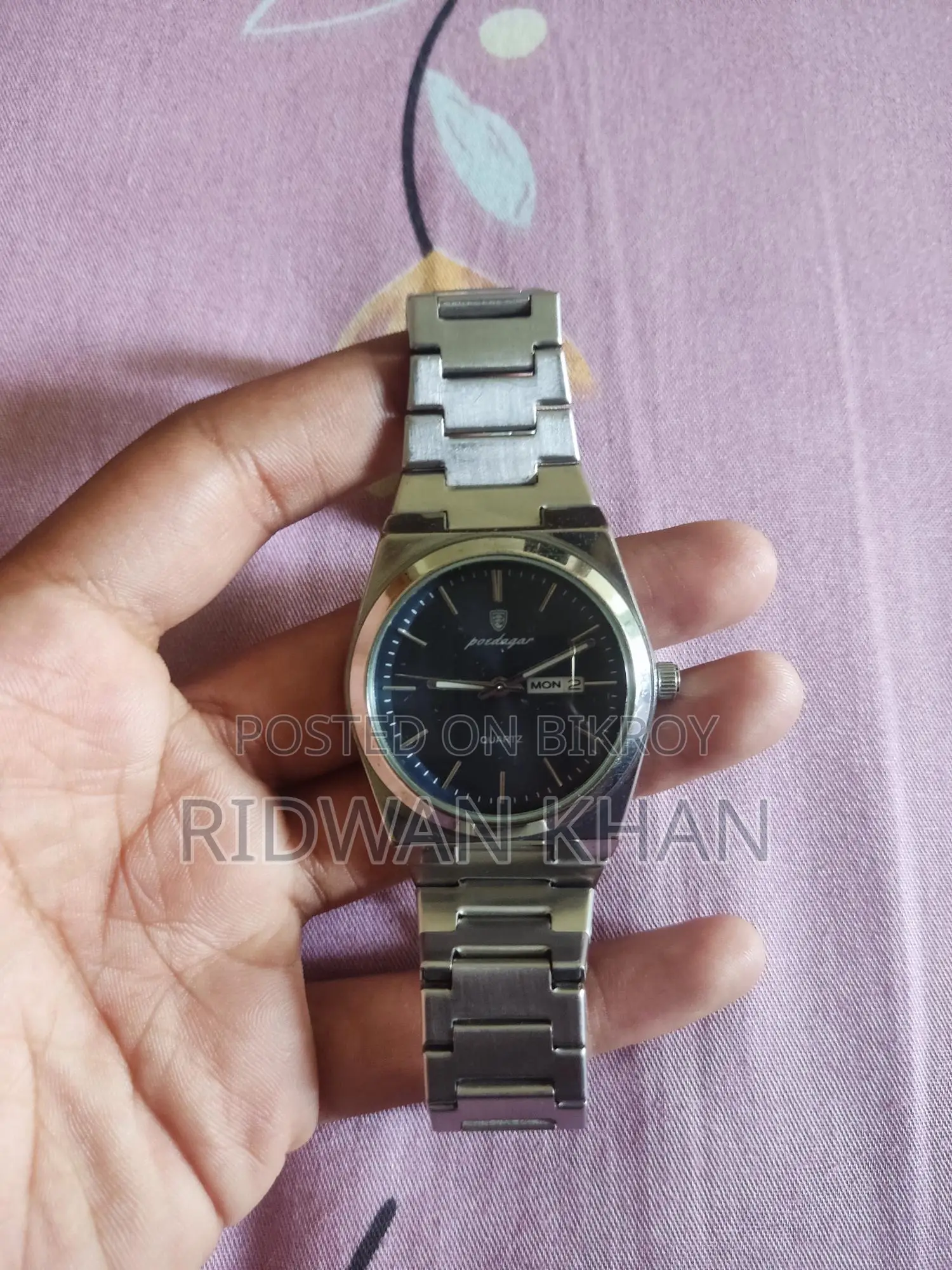 Poedagar 930 luxury stainless steel quartz watch
