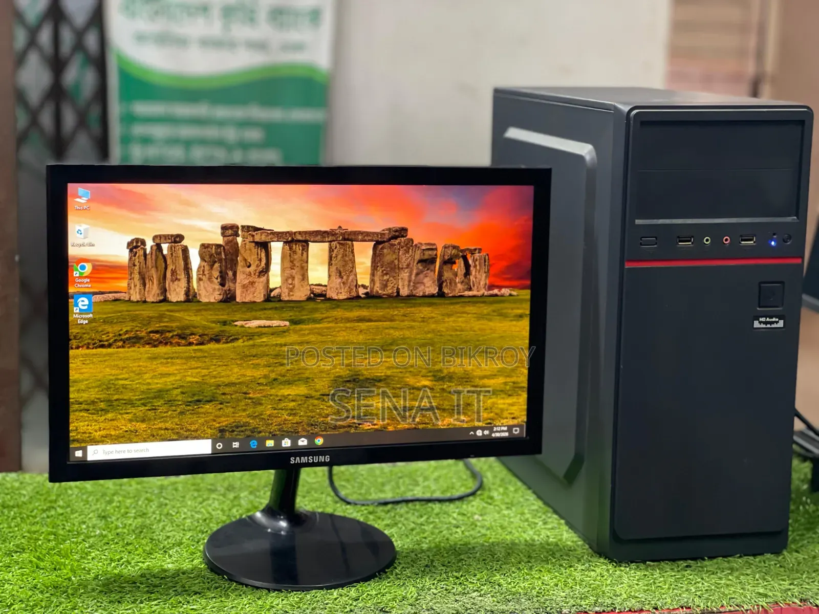 Desktop Computer 8GB Intel Core i3 SSD 128GB