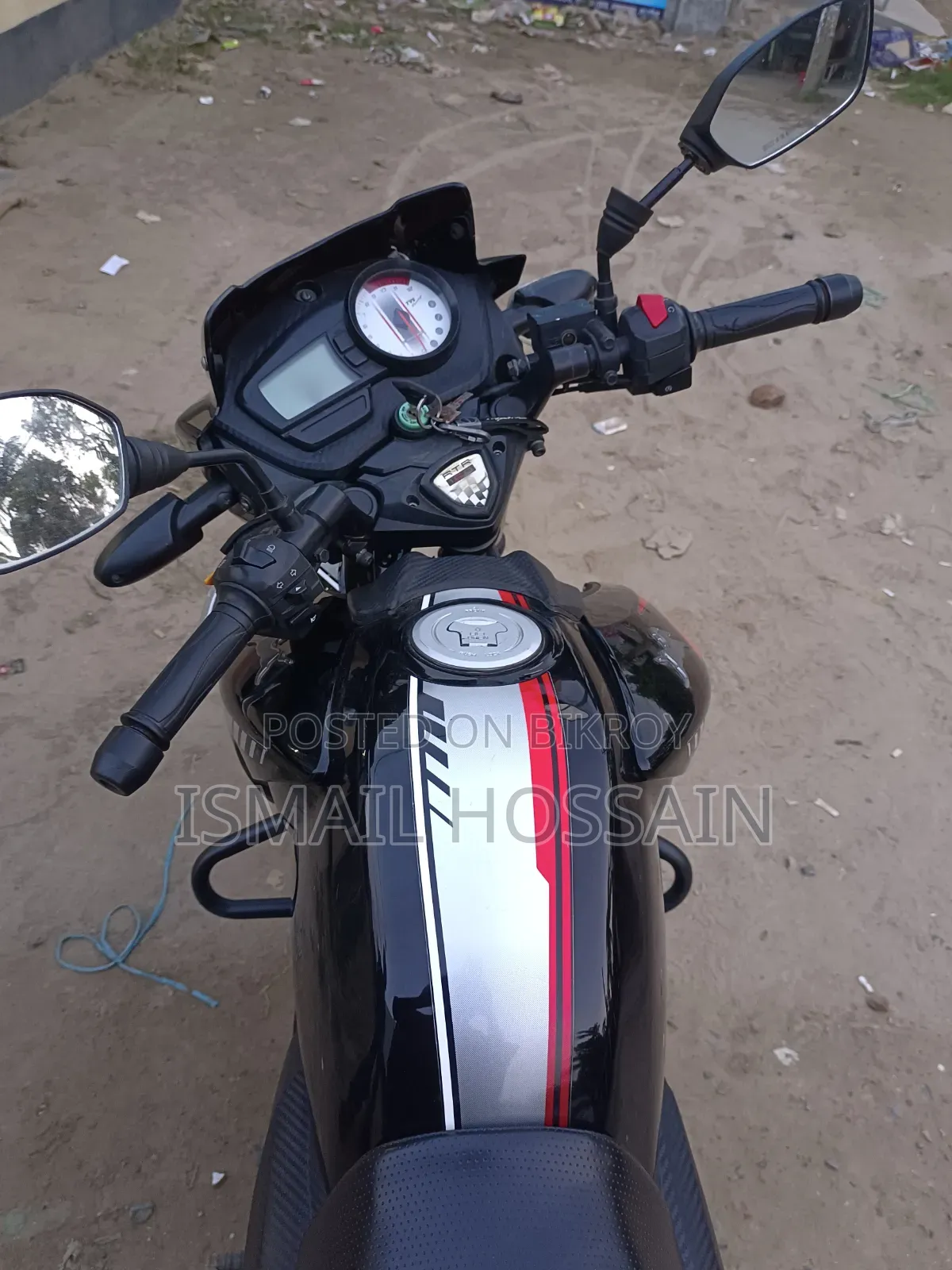 TVS Apache RTR 160 2V 2025 Black