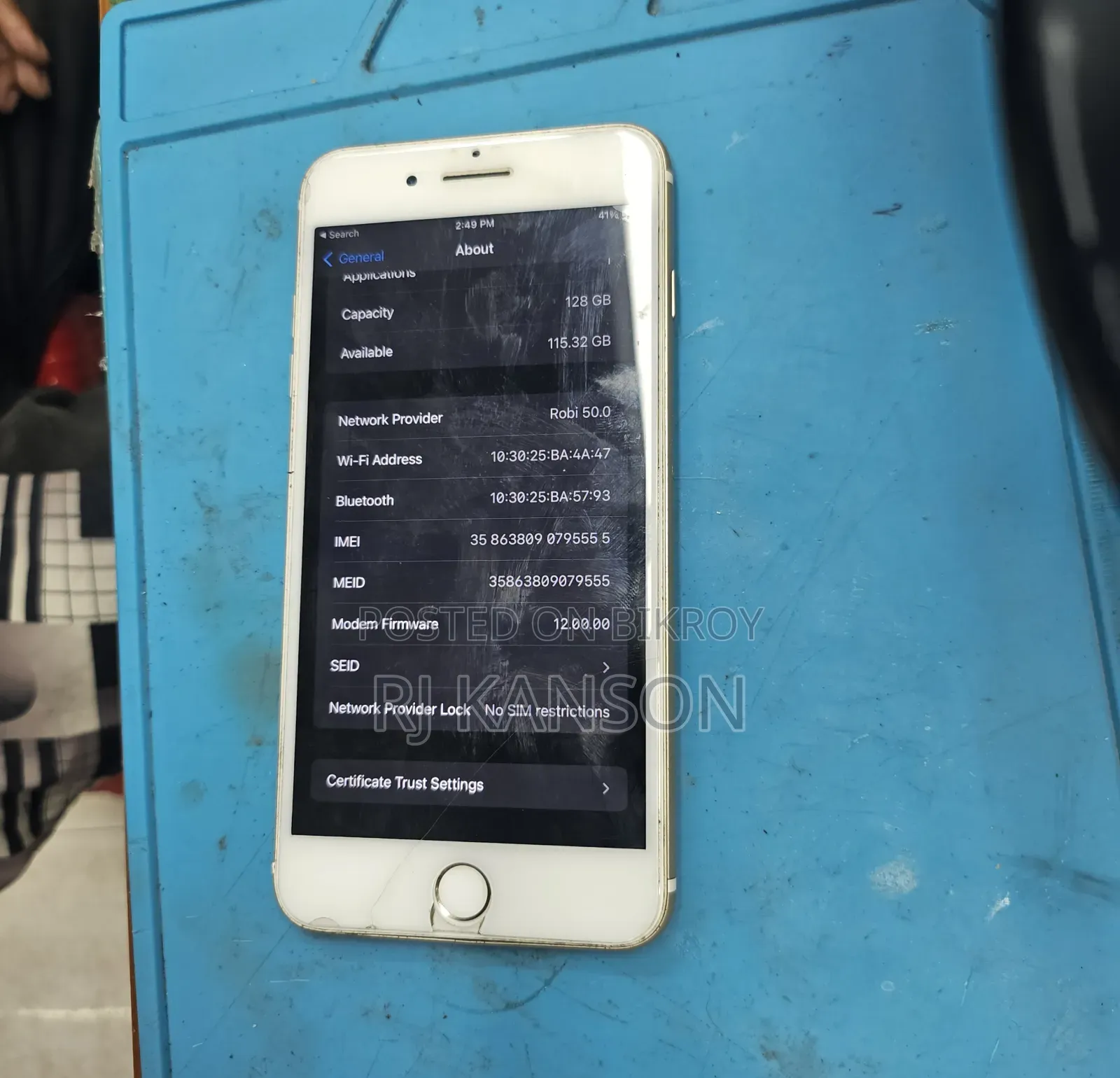 Apple iPhone 7 Plus 128 GB Rose Gold