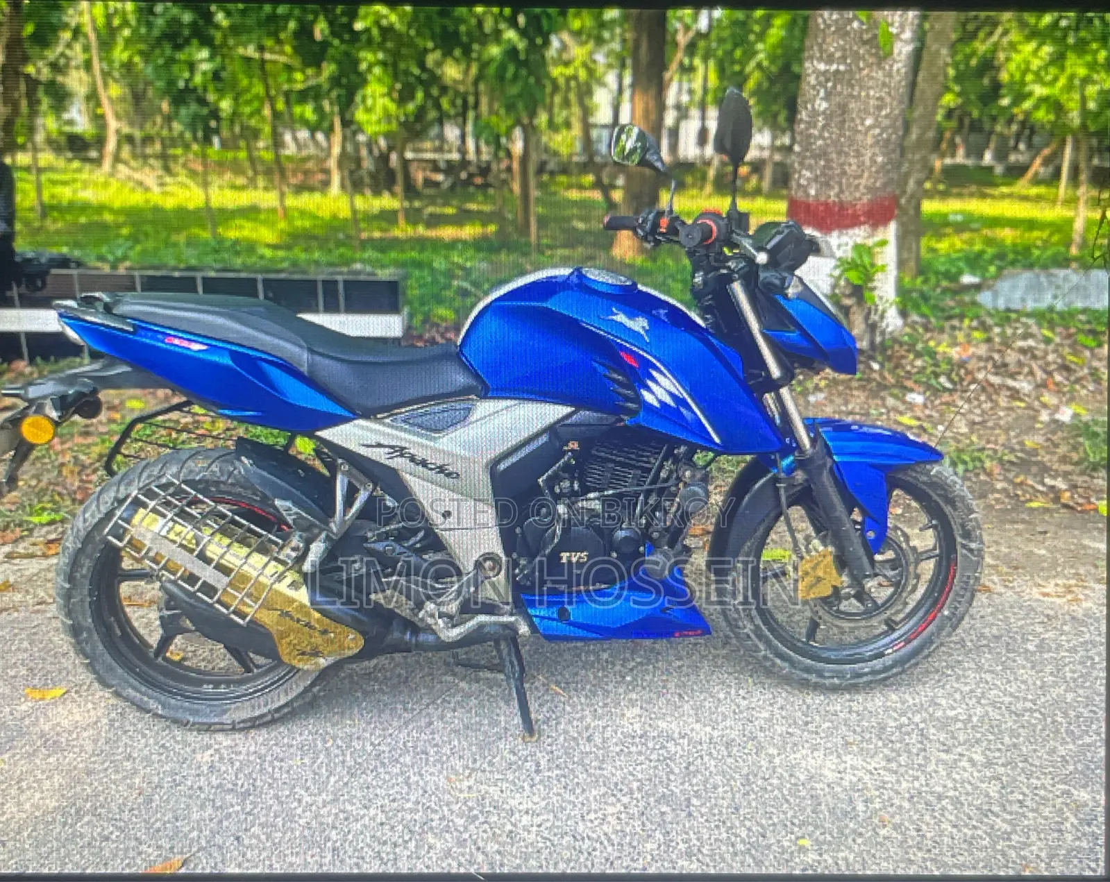 TVS Apache RTR 160 . 2022