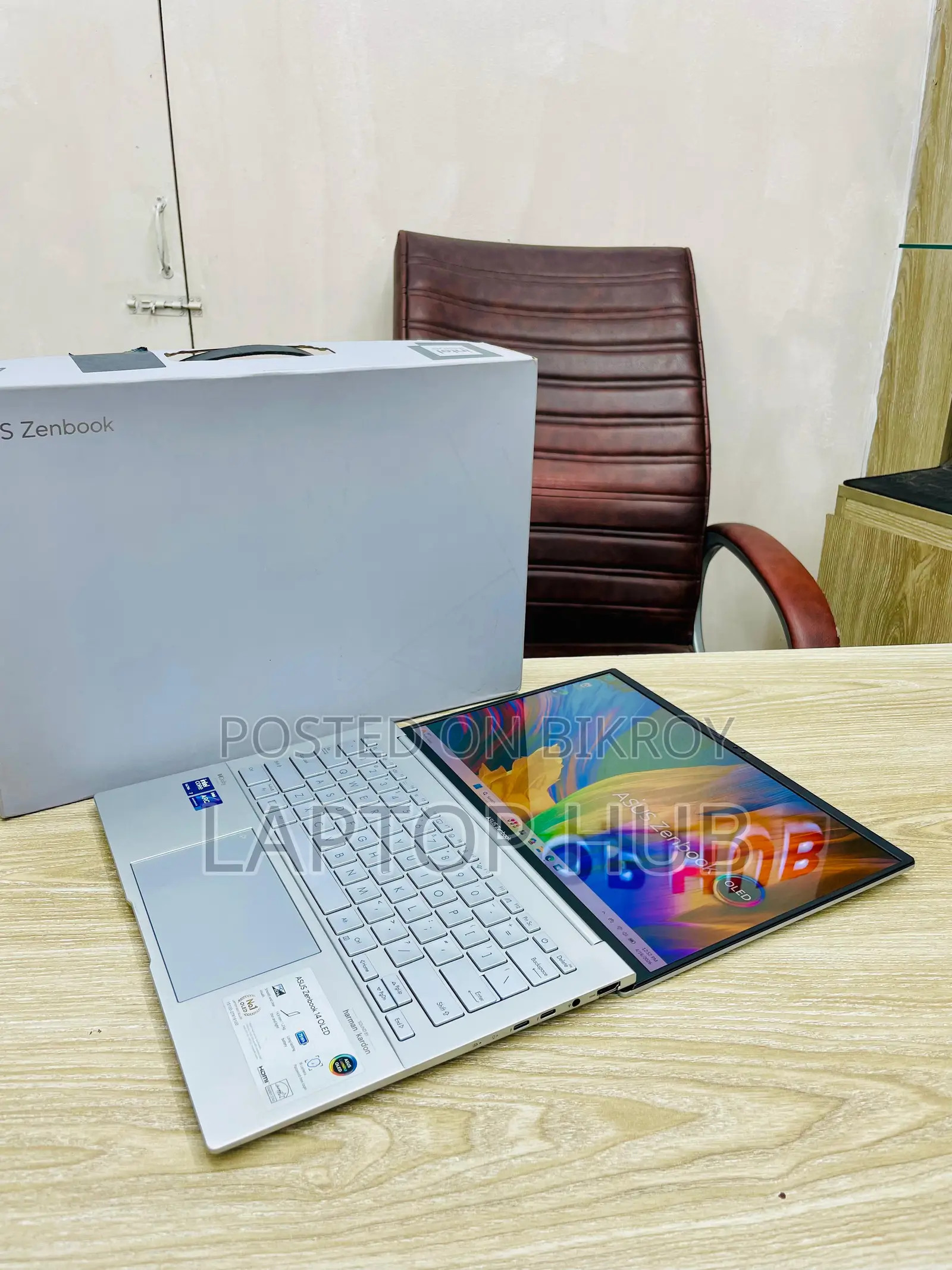 Asus ZenBook 14 OLED, intel Core Ultra 7 H Processor