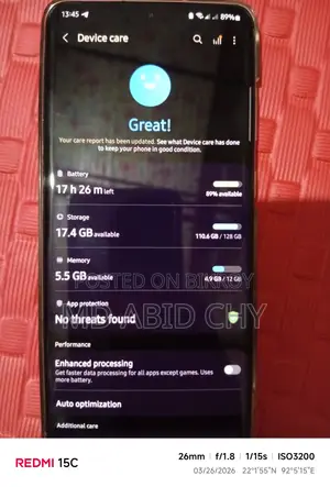 Samsung Galaxy S20 Plus 5g (Used)