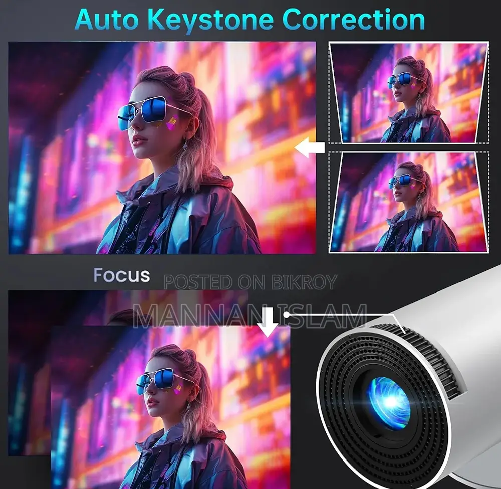 Hy300 Android 11.0 Portable Projector Update Version 1gb 8gb