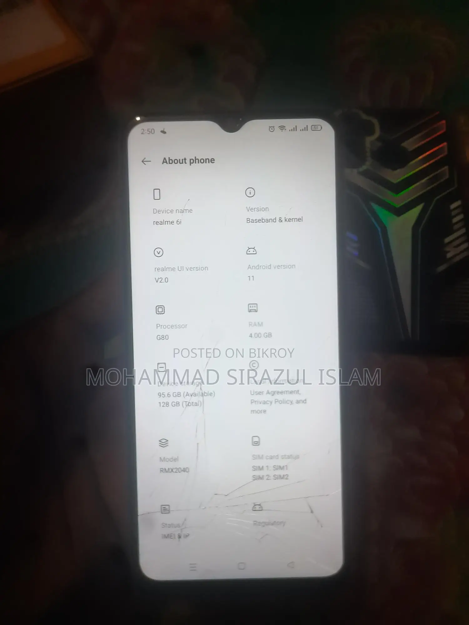 Realme 6i 128 GB White