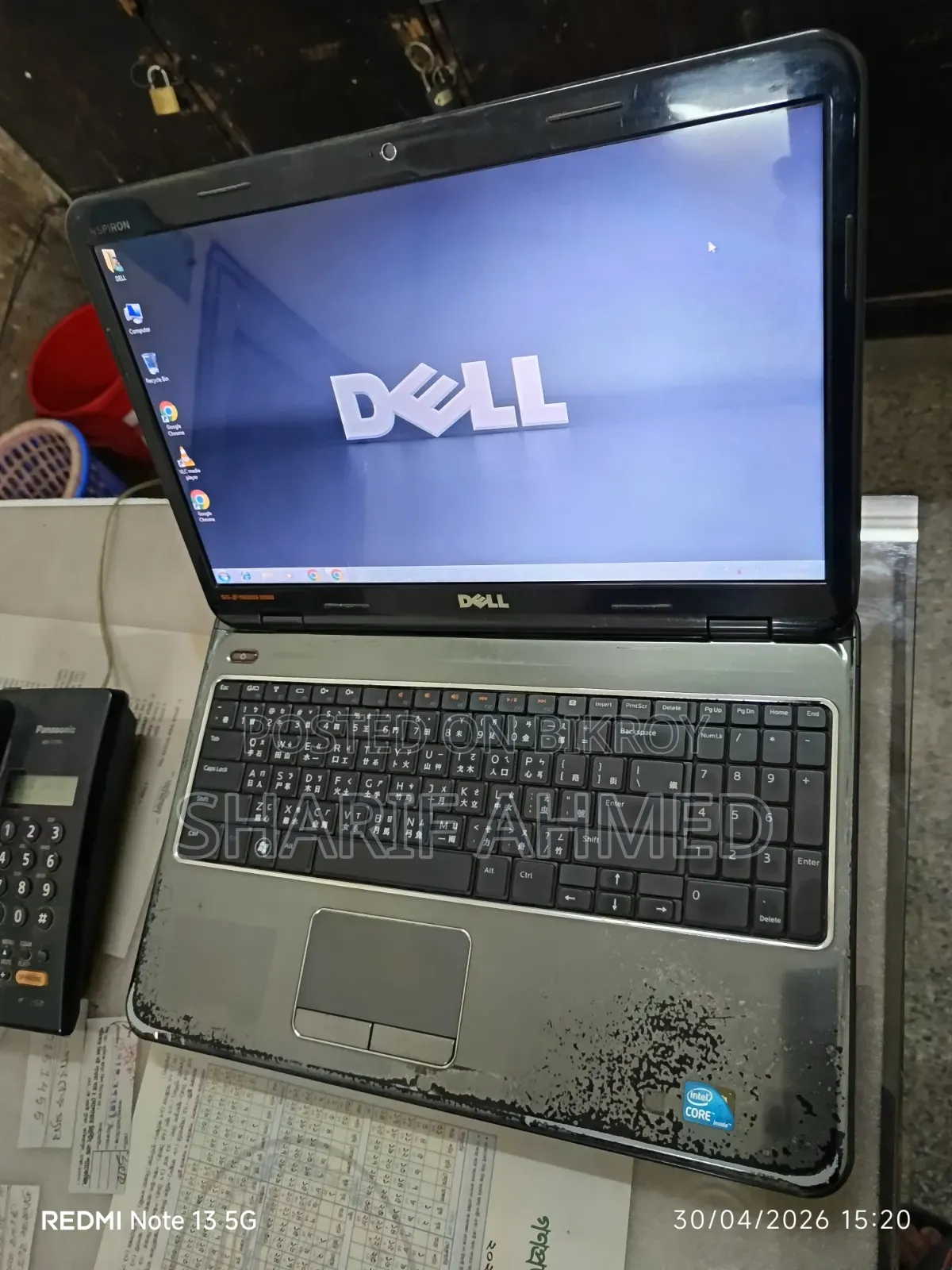 Laptop Dell Inspiron 15R N5110 4GB Intel Core I5 HDD 500GB