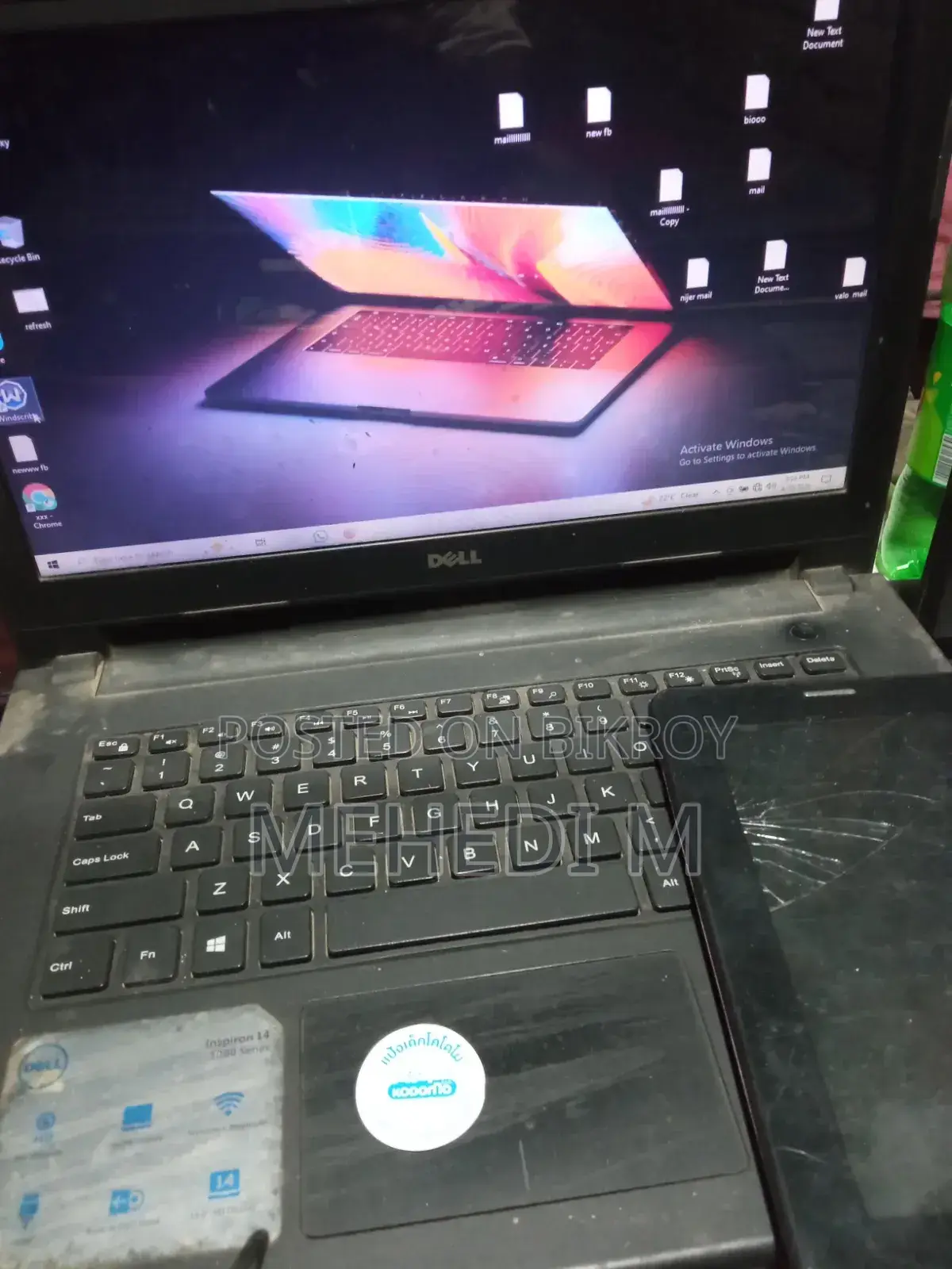 Laptop Dell Inspiron 15 1545 4GB Intel Core I3 SSD 250GB