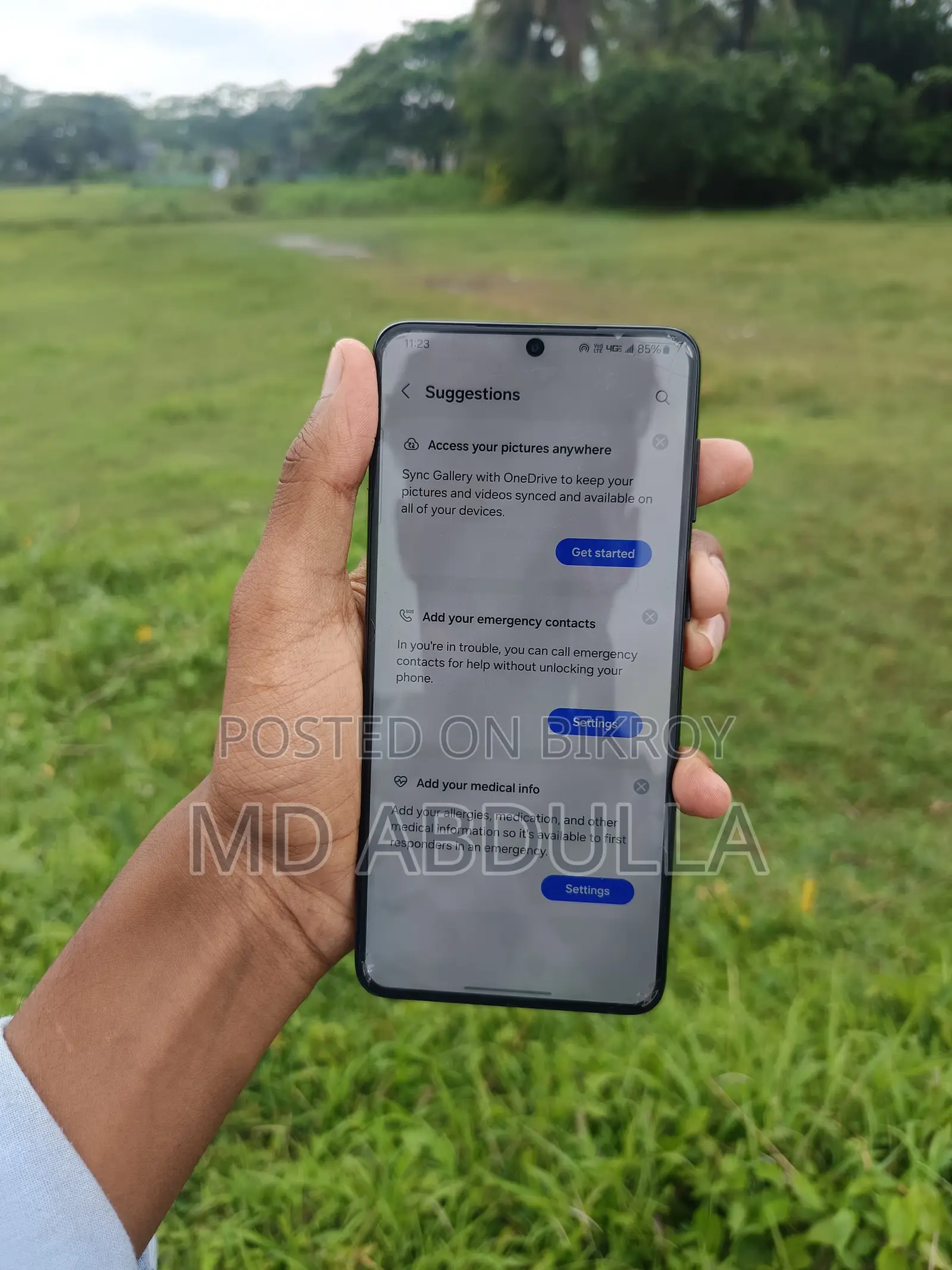 Samsung Galaxy S21 Plus ফিঙ্গারপ্রিন্ট ডিজেবল (ব্যবহৃত)