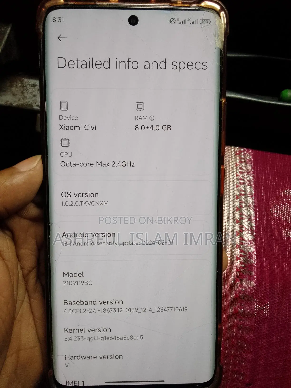 Xiaomi Civi (Used)