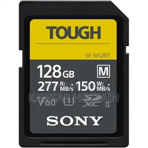 Sony Sf-M Tough Series Uhs-Ii SDXC 128gb Memory Card