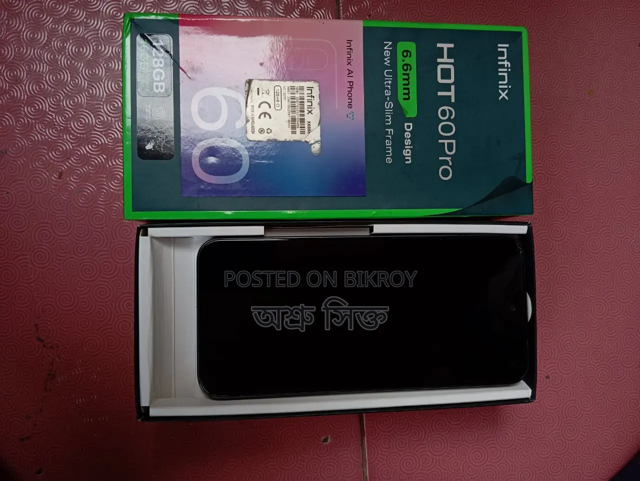 Infinix Hot 60 Pro 128 GB Black
