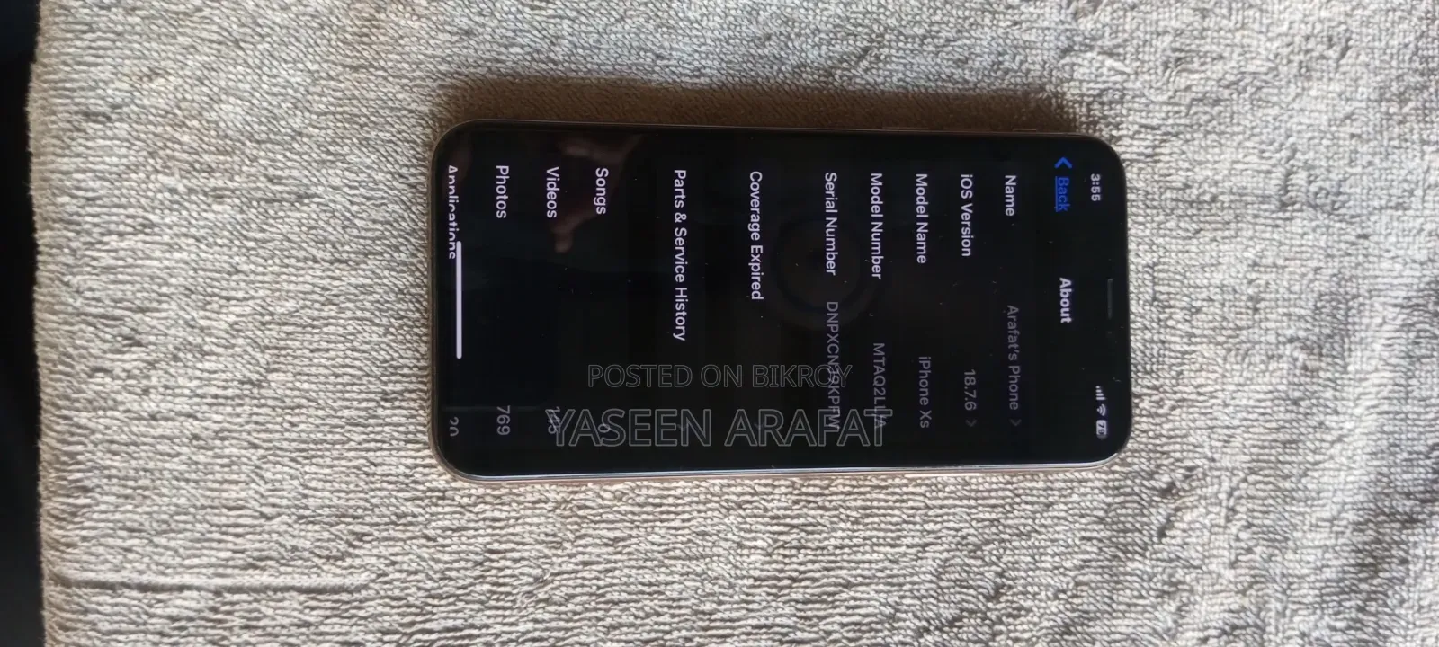 New Apple iPhone XS 256 GB Rose Gold