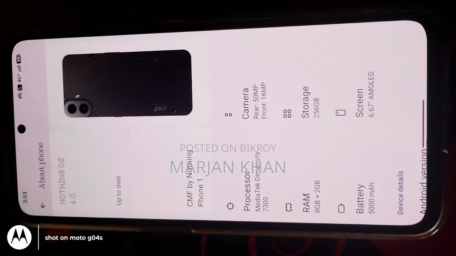 Mobile Phone 256 GB Black