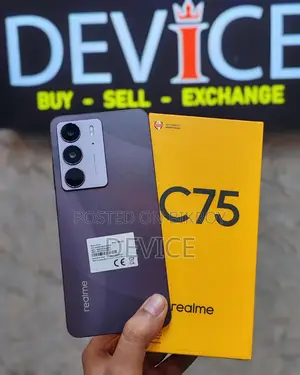 Realme C75 8/128 full box (Used)