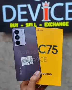 Realme C75 8/128 full box (Used)