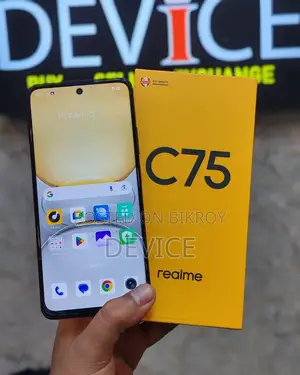 Realme C75 8/128 full box (Used)