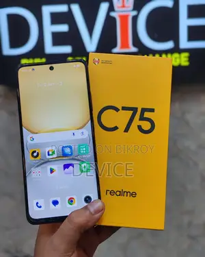Realme C75 8/128 full box (Used)