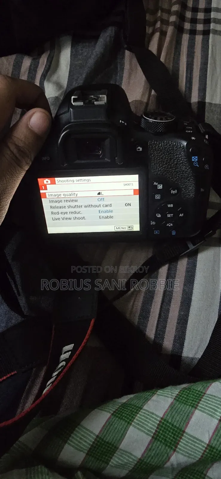 Canon 800d Body Only