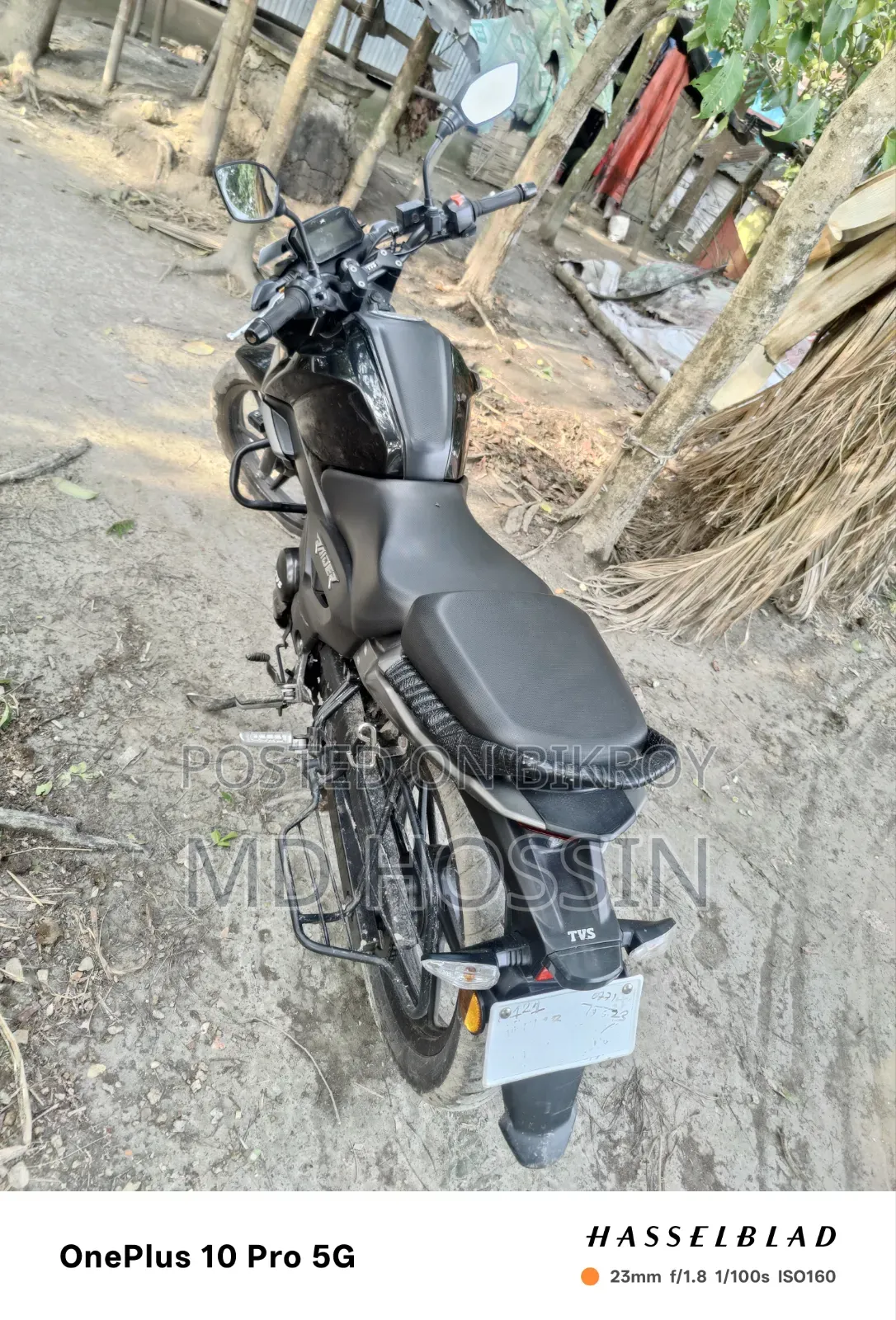 TVS Raider 125 2023 Black