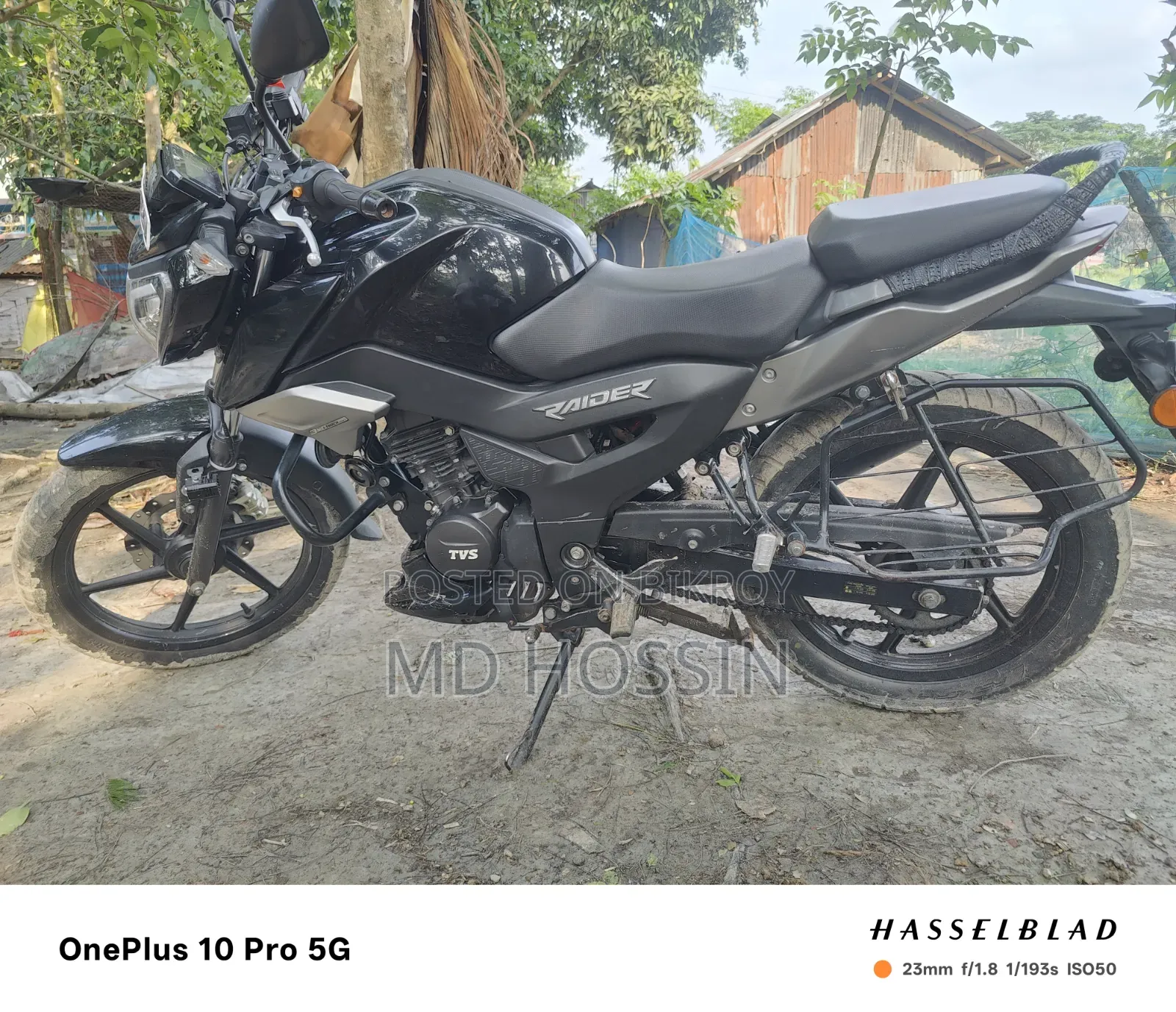 TVS Raider 125 2023 Black