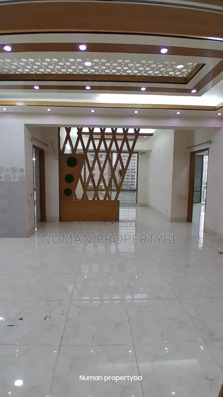 2100 sq ft 3-bedroom Full Interior Design New Luxury Semi Furnished Flat Rent