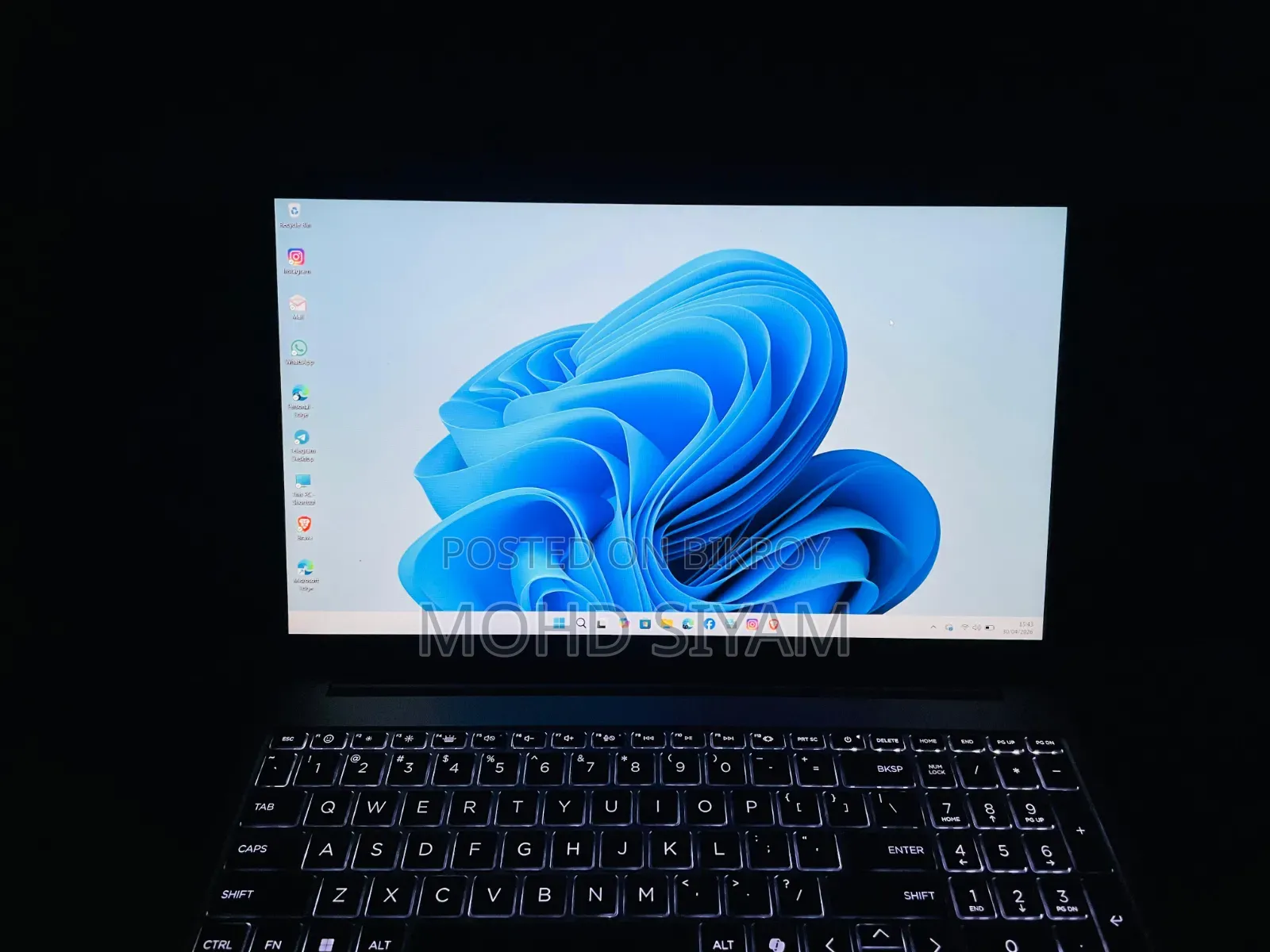 Laptop HP 15 8GB SSD 512GB