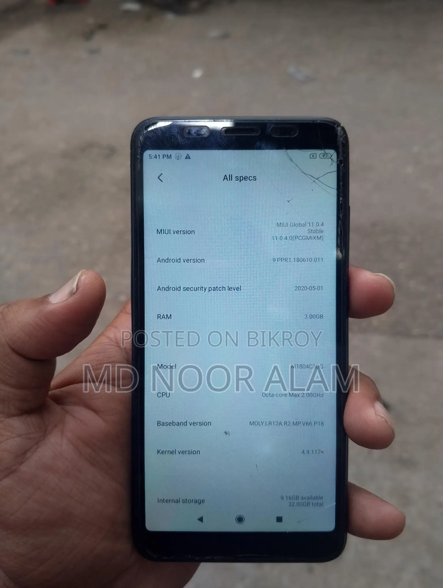 Xiaomi Redmi 6 3/32 full box (Used)