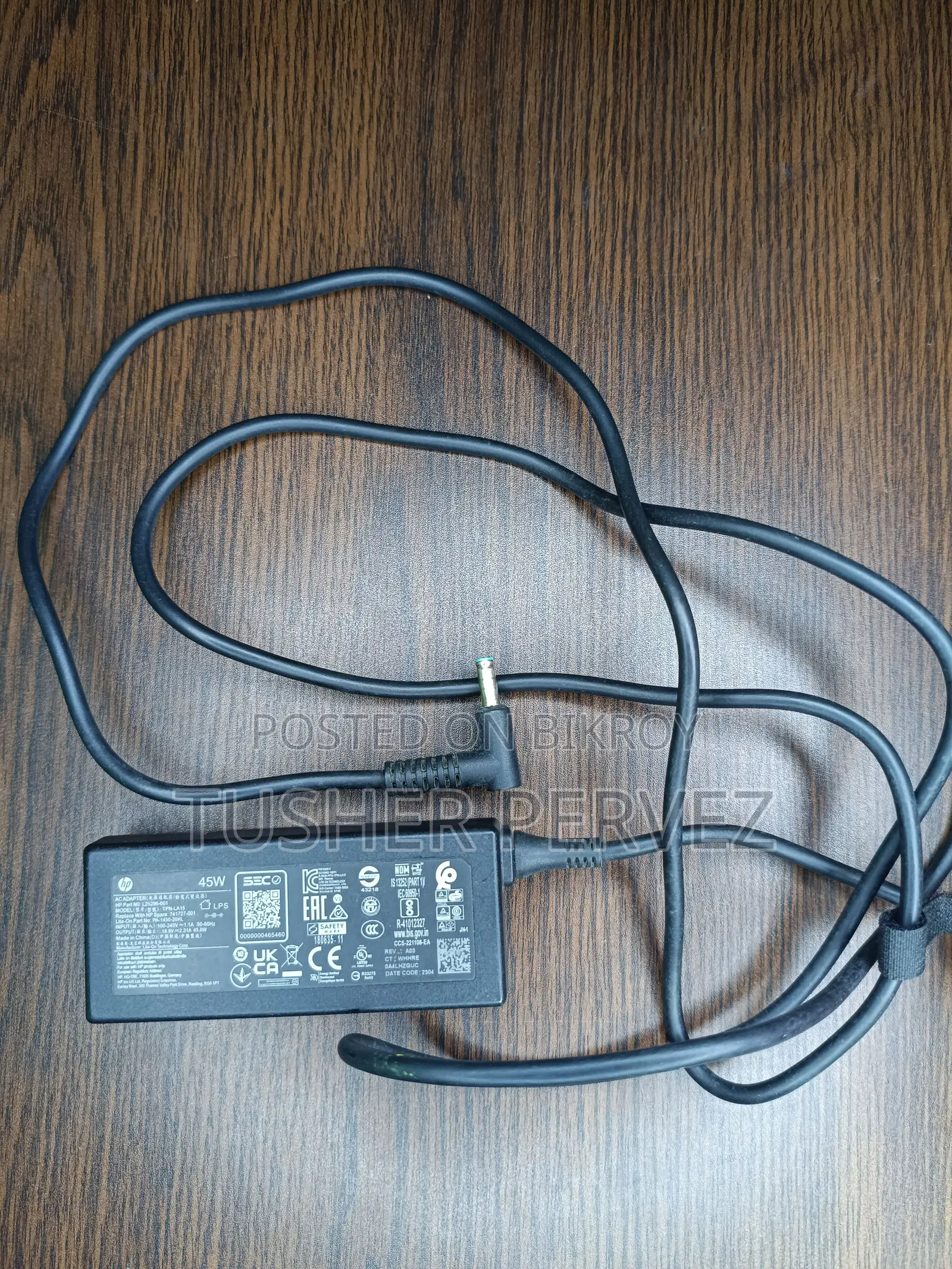Hp Original 45 Watt Adapter