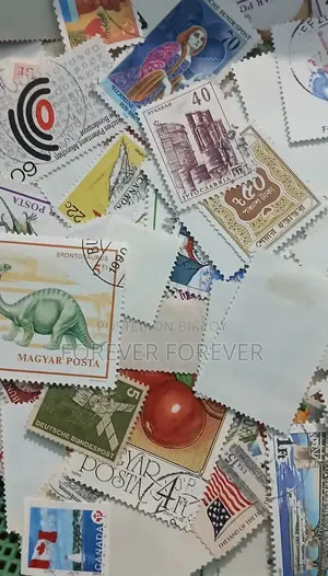 100 Pieces Stamps