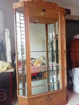 Chittagong Teak Wood Showcase or Corner Unit