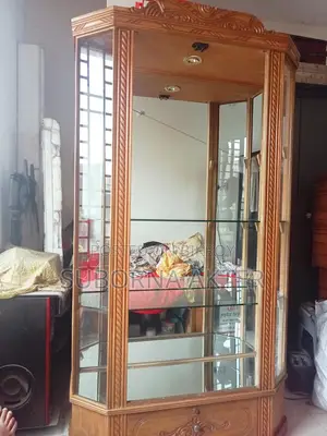 Chittagong Teak Wood Showcase or Corner Unit